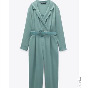 Zara Belted jumpsuit size medium